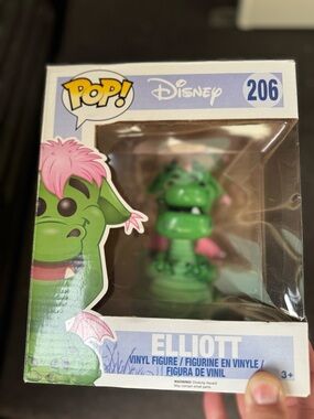 Funko POP! Disney Elliott Vinyl Figure - Green with Pink Highlights